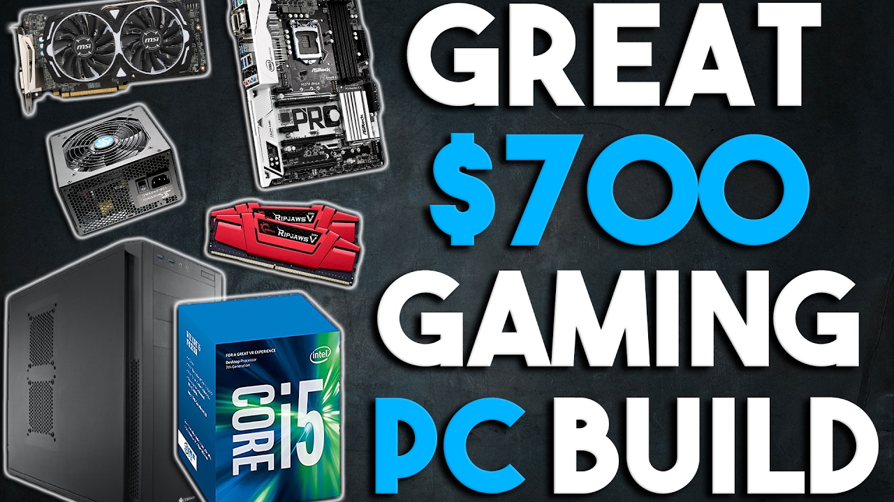 Great $700 KABYLAKE Gaming PC Build 1080p Gaming PC February 2017