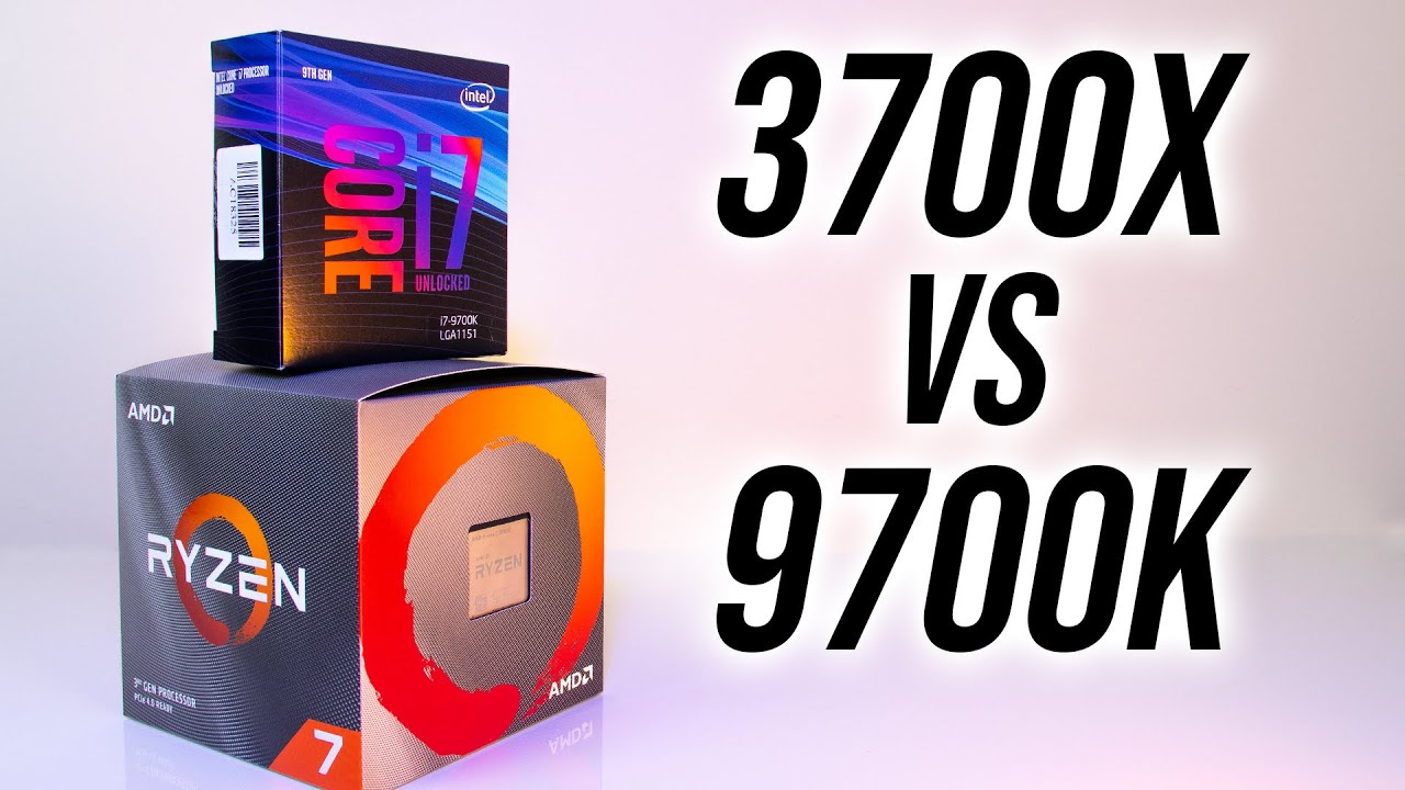 AMD Ryzen 7 3700X vs Intel i7-9700K - Which 8 Core CPU In 2019?