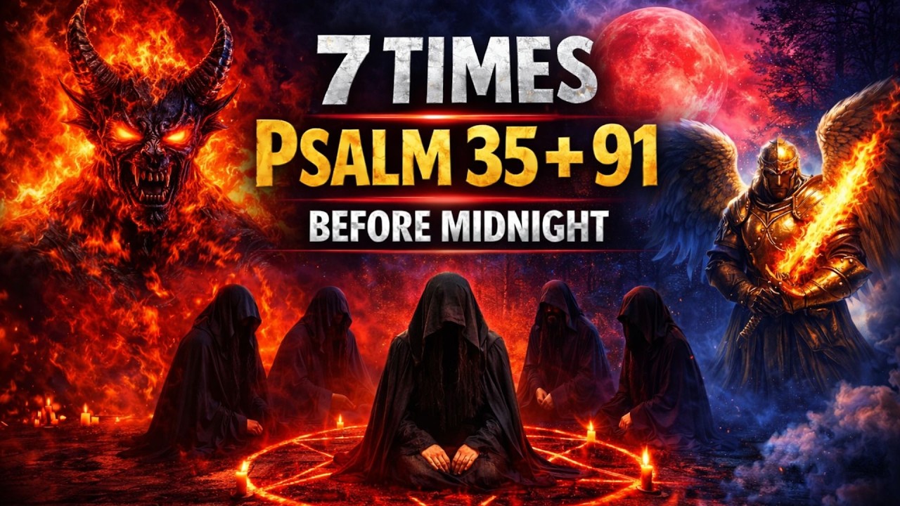 PSALM 35 + 91 (7 TIMES) Interrupts the evil attack before midnight