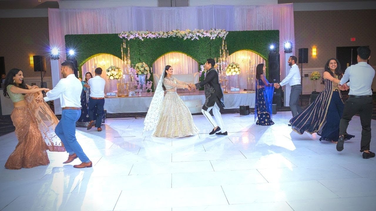 Indian Bride Squad Dance!! | Say Na Say Na, Sharara Sharara, Laal Ghagra, Bole Chudiyan