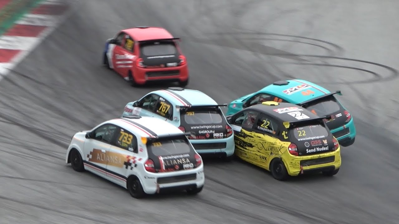 Rundstreckentrophy 2022 Crashes and Action