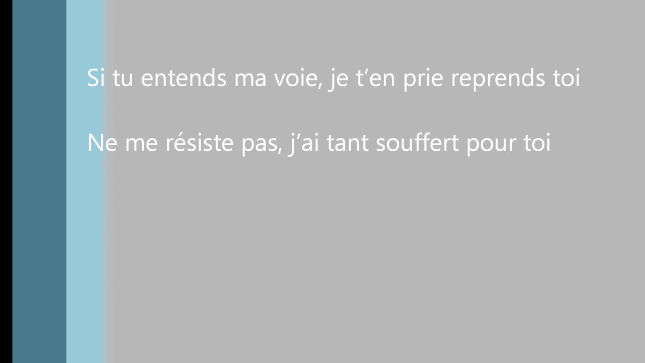 Toi mon ami parole Yappy