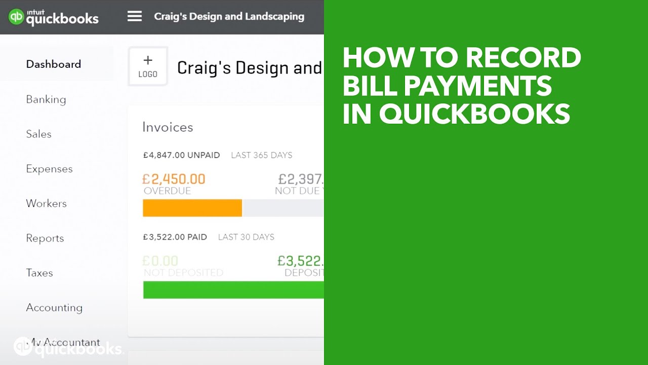 How to Record Bill Payments in QuickBooks