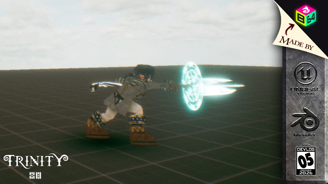 Sword Abilities & Ledge Grabbing | Trinity 64 Devlog