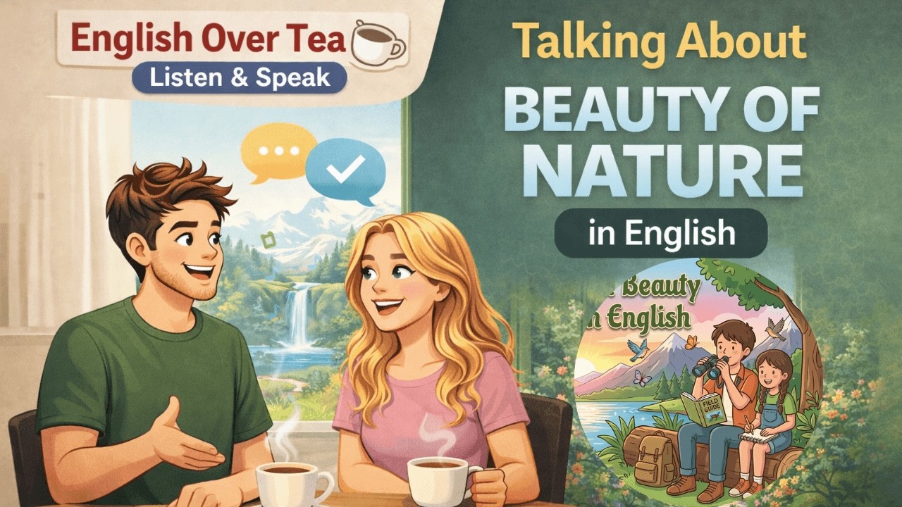 English Podcast for Easy English Listening | Talking About Beauty of Nature