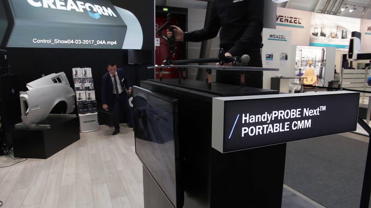 Portable CMM HandyPROBE outperforms inspection in unstable environment