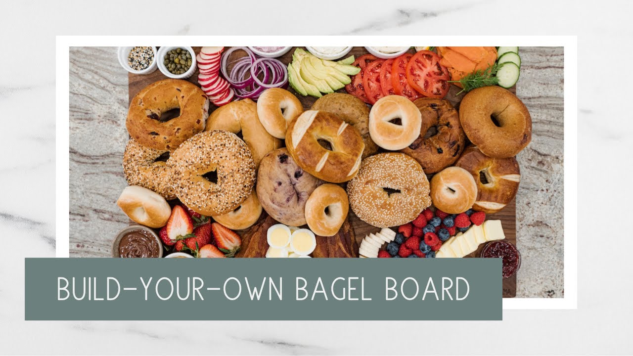 Build-Your-Own Bagel Board
