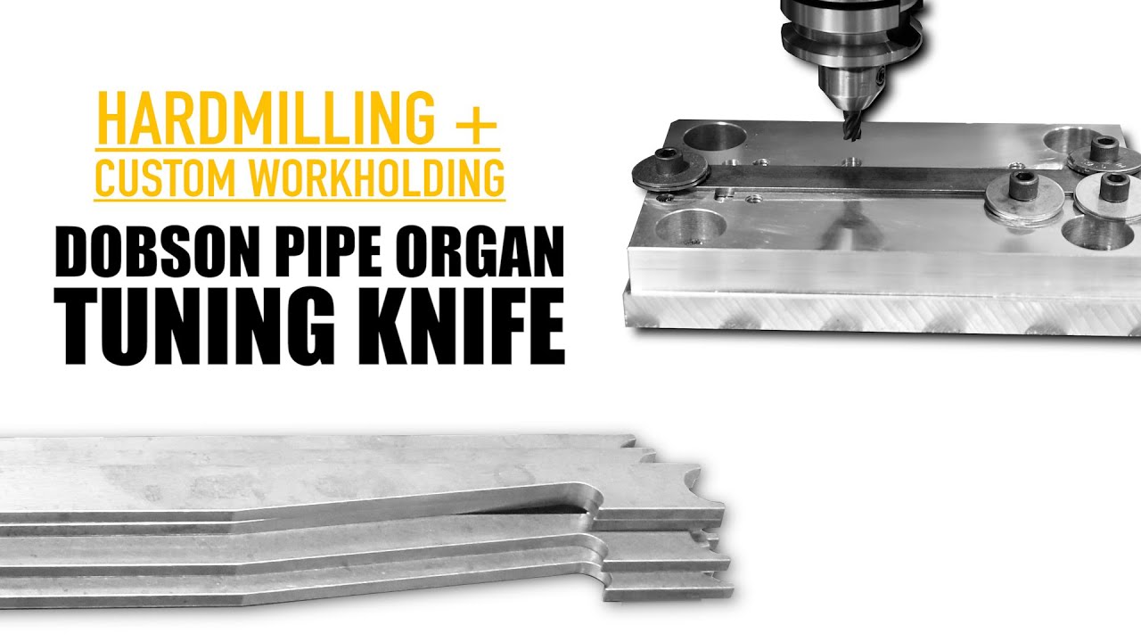 Hard Milling a Pipe Organ Tuning Tool from O1 Tool Steel!