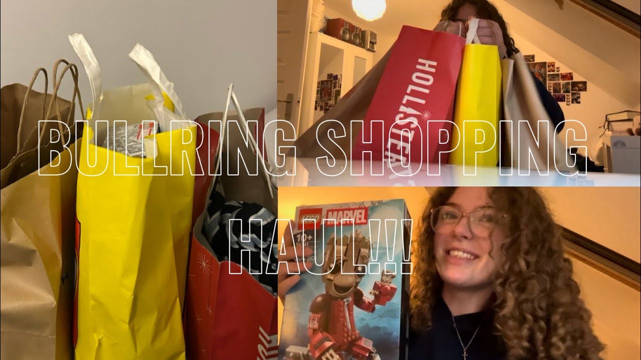 SHOPPING HAULL!!! | bershka, LEGO, hollister & more 