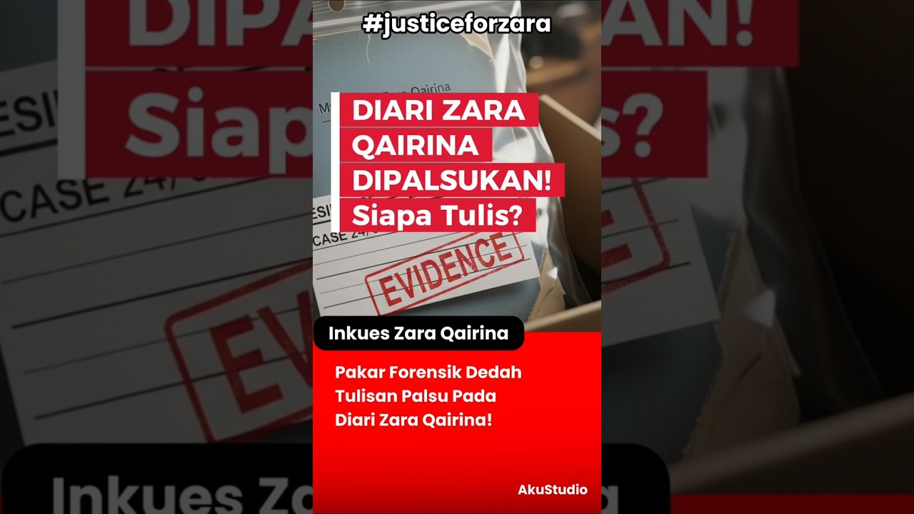 DIARI ZARA DIPALSUKAN! Siapa Tulis?  #akustudio