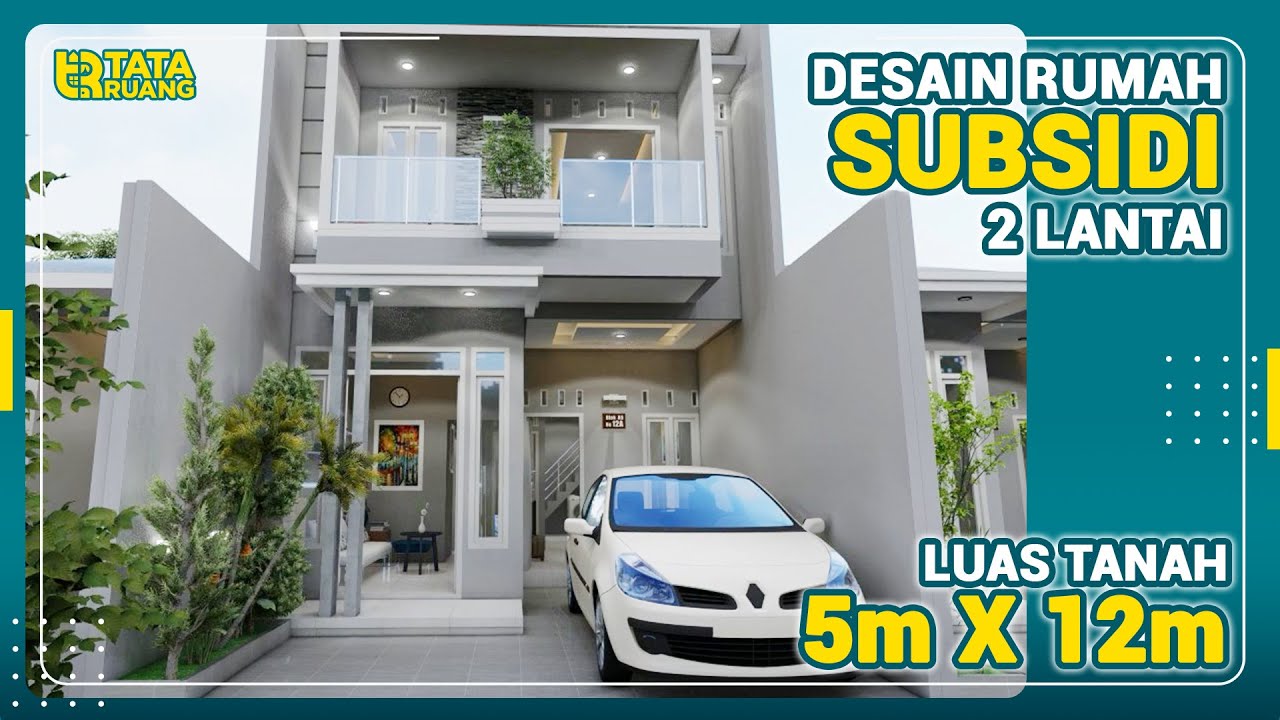 Rumah 2 Lantai di Lahan 5X12 (subsidi)