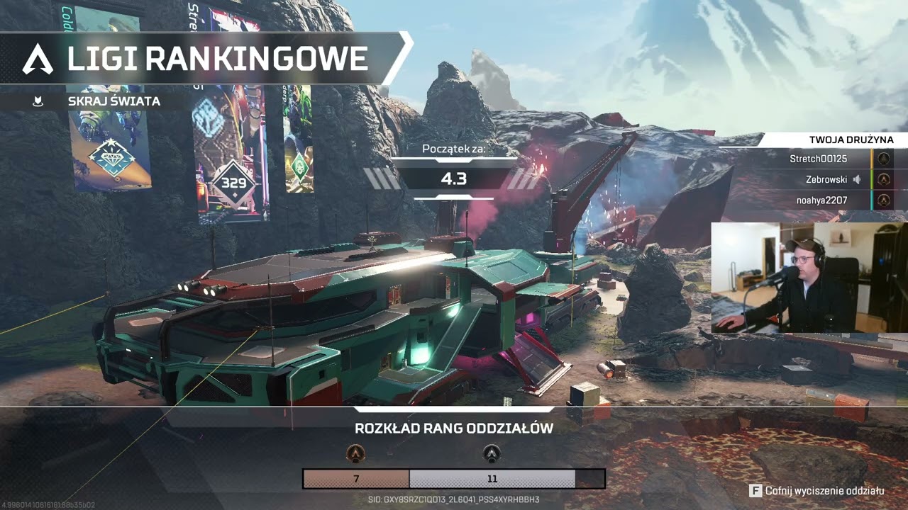 Apex Legends - morda szklanka