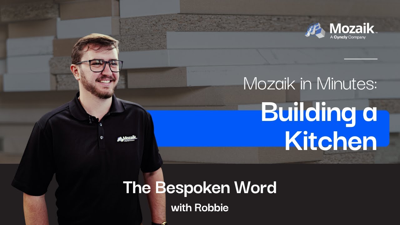 Mozaik in Minutes: Building a Kitchen