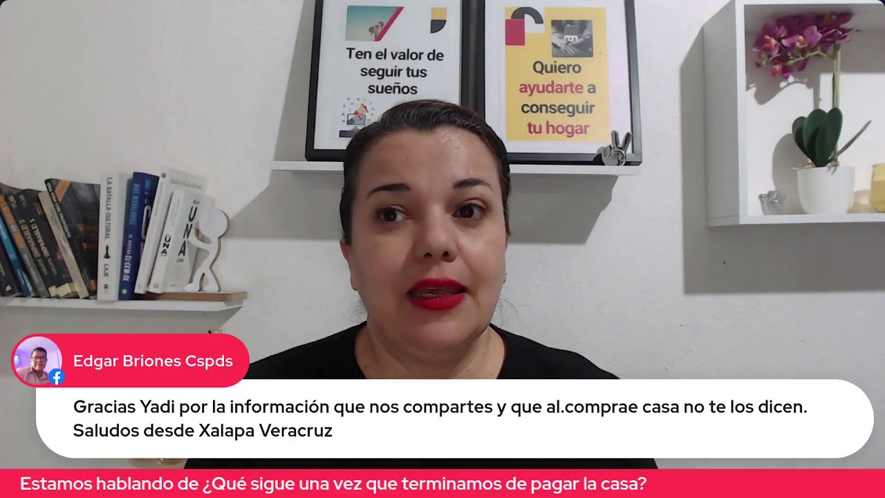 Cancelacion de hipoteca (que hago cuando termino de pagar mi credito)