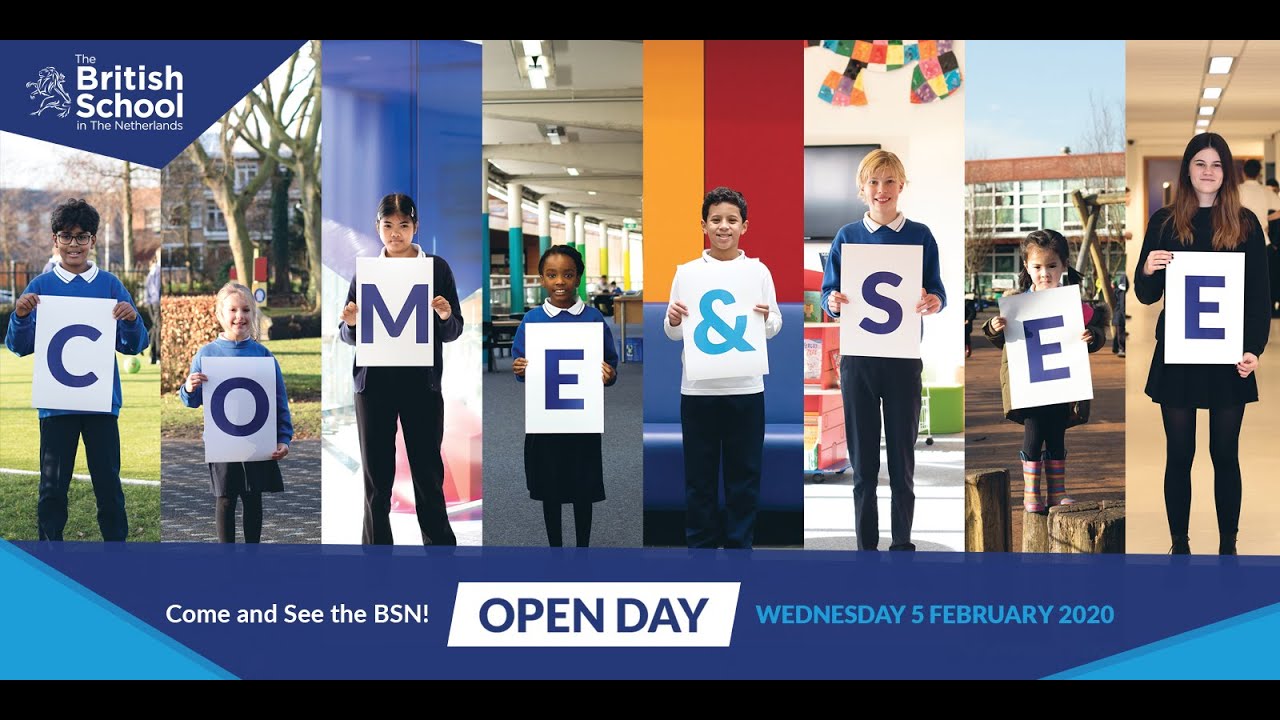 Come and See the British School | Open Day 5 February 2020