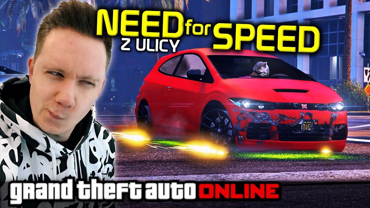 NEED for SPEED z ULICY - BEZ OPON! 🛞[#1664] GTA 5 Online /Ren & Yoshella