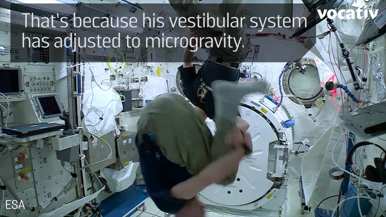 Astronauts Don&rsquo;t Get Dizzy In Space