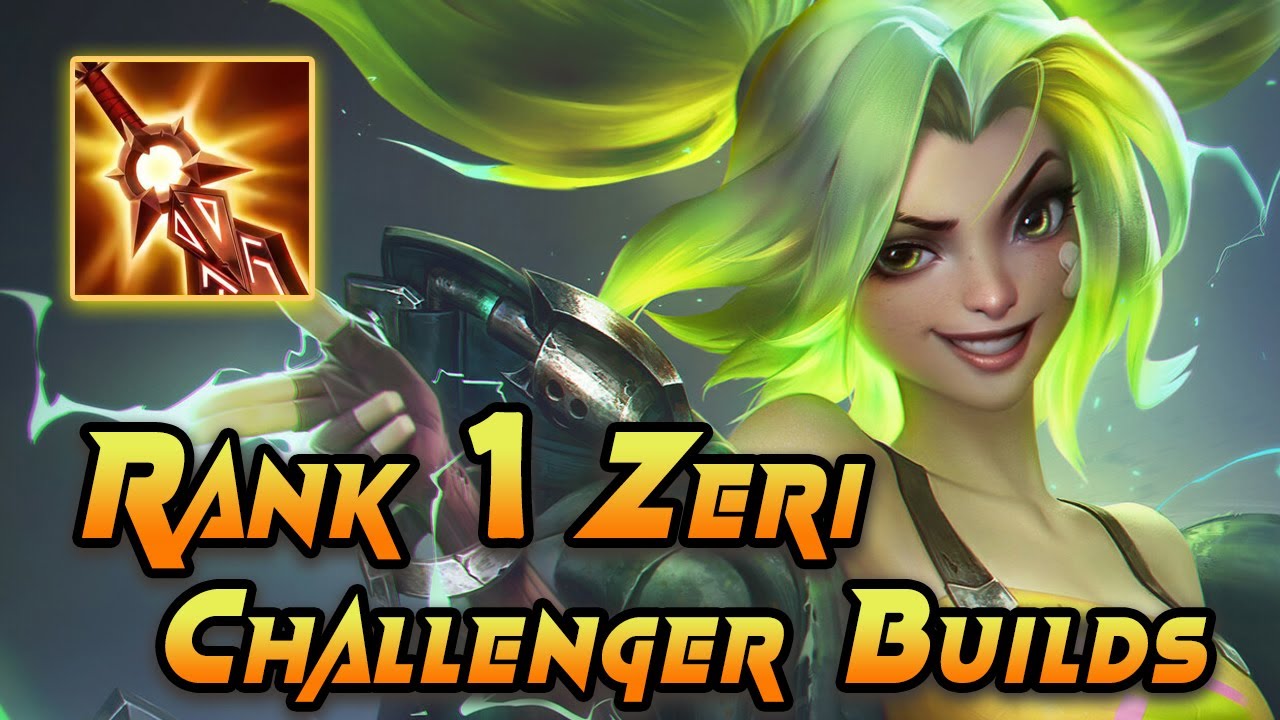 CHALLENGER ZERI | MIDDLE EAST SERVER WILD RIFT HIGH ELO TIER BUILDS & RUNES | WILD RIFT ADC