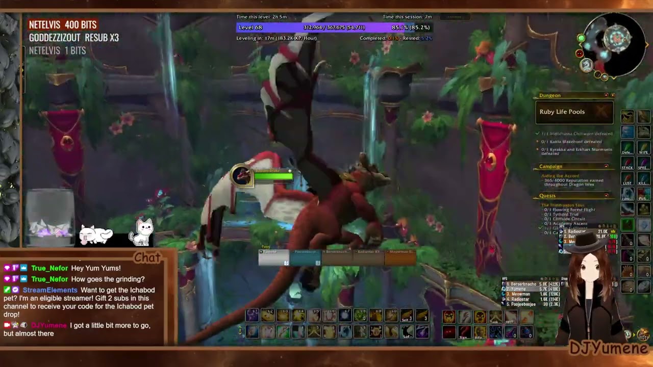 [Drops+Pet Drop Eligible] Time To Get To LV70! Lets Go!