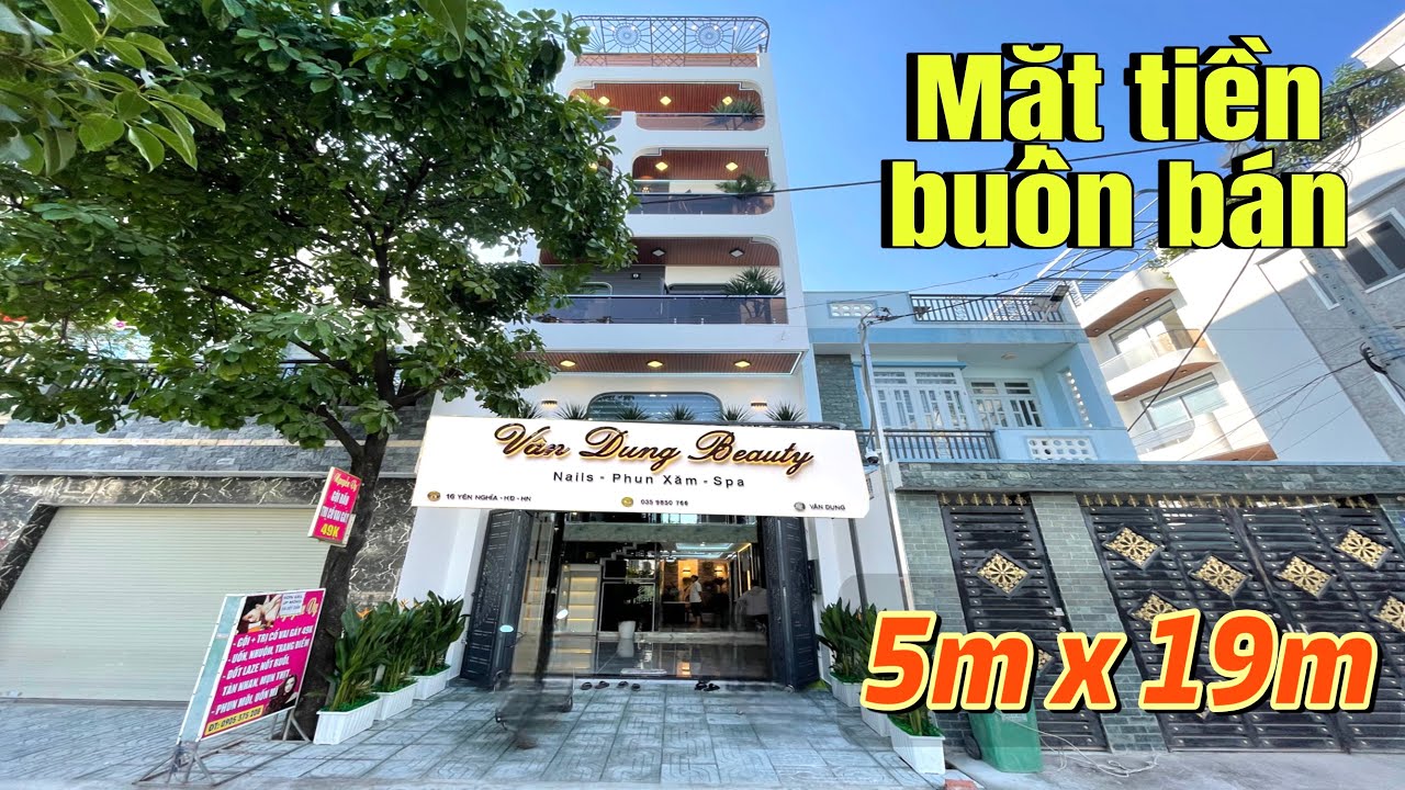 Nhà Mặt Tiền Kinh Doanh Spa, Nha Khoa, DT KHỦNG 5m x 19m Buôn Bán Cực Xung - Thang Máy 5 Tầng 