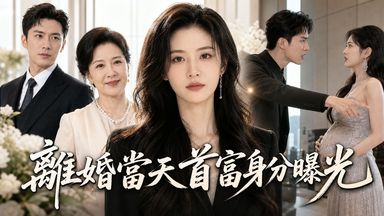 【短劇全集】 離婚當天她亮出首富身分，渣男和小三當場崩潰
