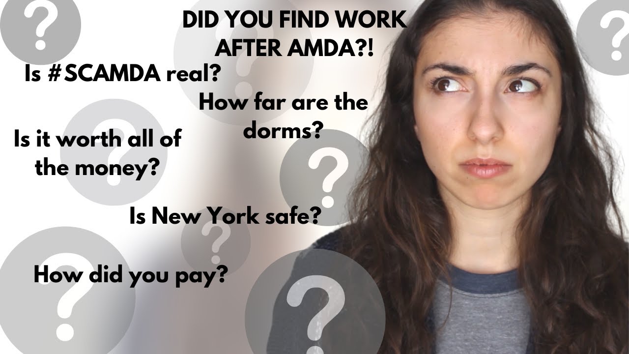 AMDA Q&A | Is #SCAMDA real? How Big Are the Dorms? Is New York Safe?!