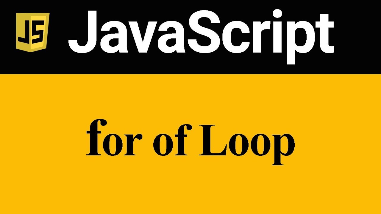 for of Loop in JavaScript (Hindi)
