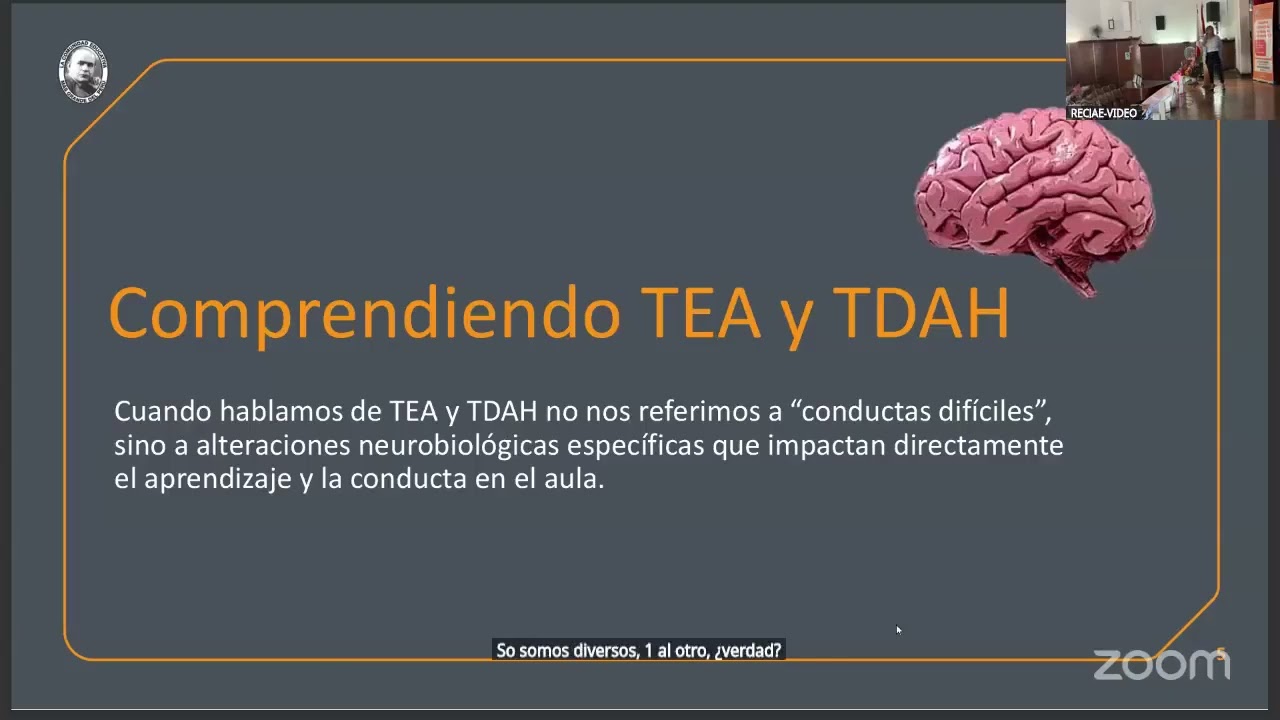 Congreso Internacional de Educación y Psicología Inclusión y estrategias para  TEA y TDAH (día 3)