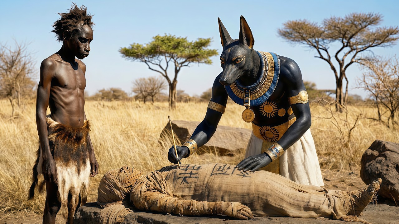Ancient Survival Story | Anubis Teaches Early Human the Ritual to Preserve the Dead