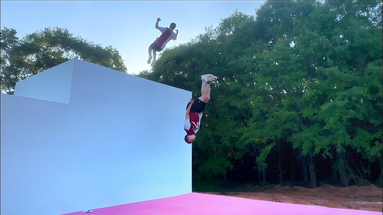 Backflip to punch wallflip