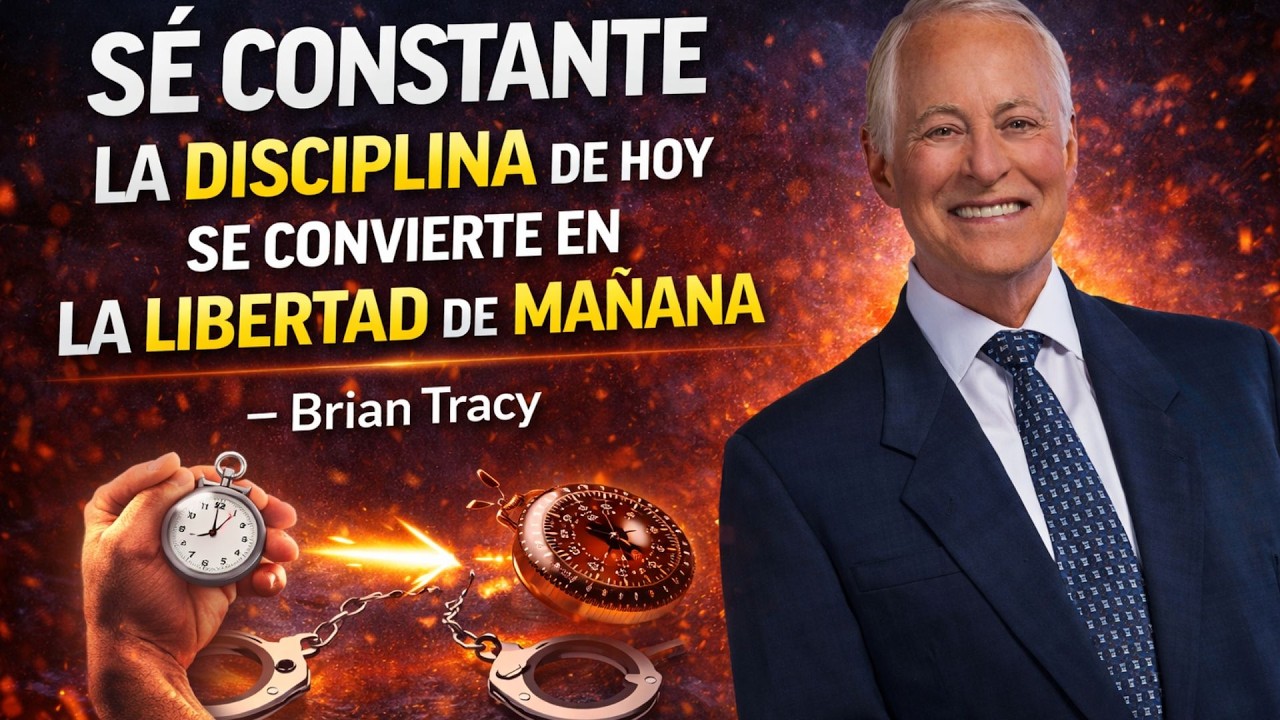 Sé Constante: La Disciplina de Hoy es la Libertad de Mañana | Brian Tracy