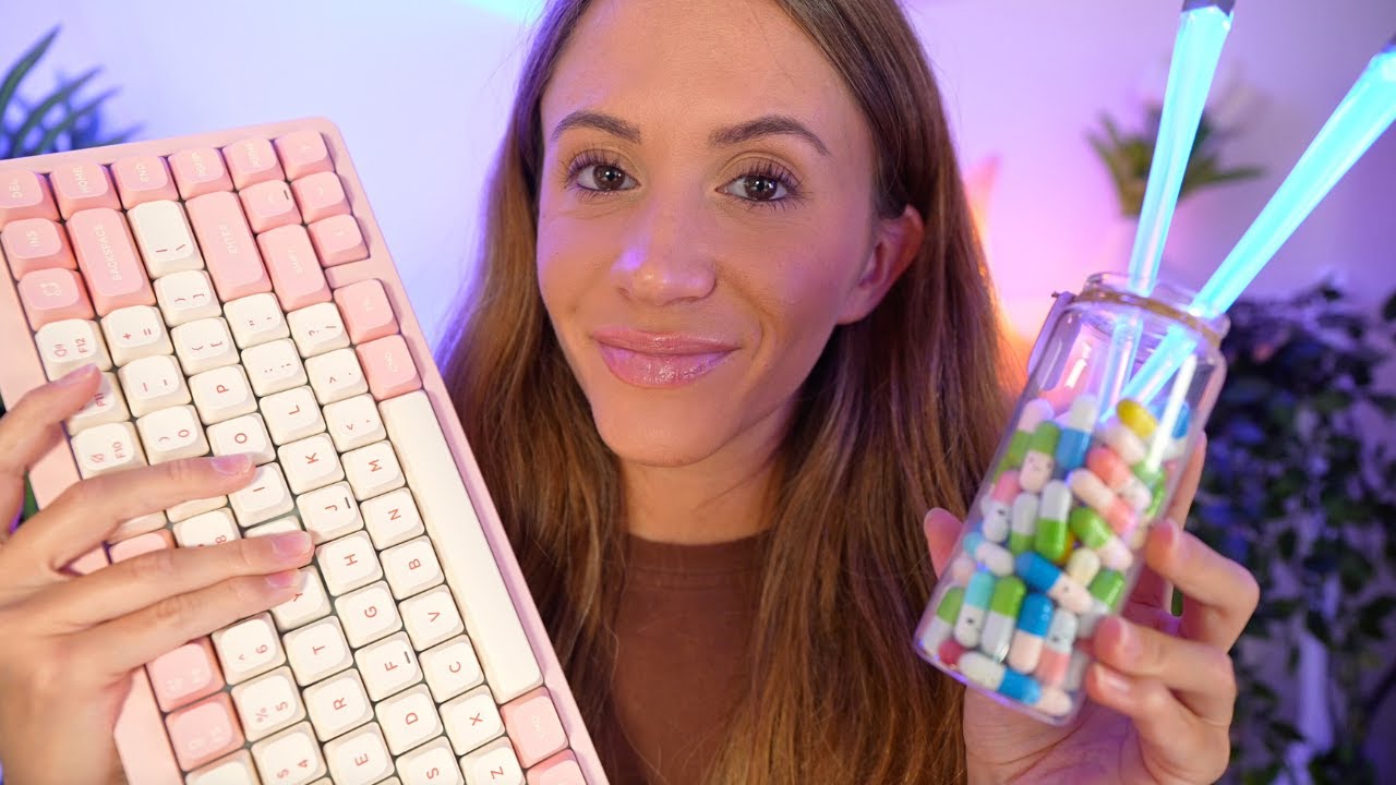 1 Hour ASMR Sleep Clinic (skincare, haircut, typing, & more)