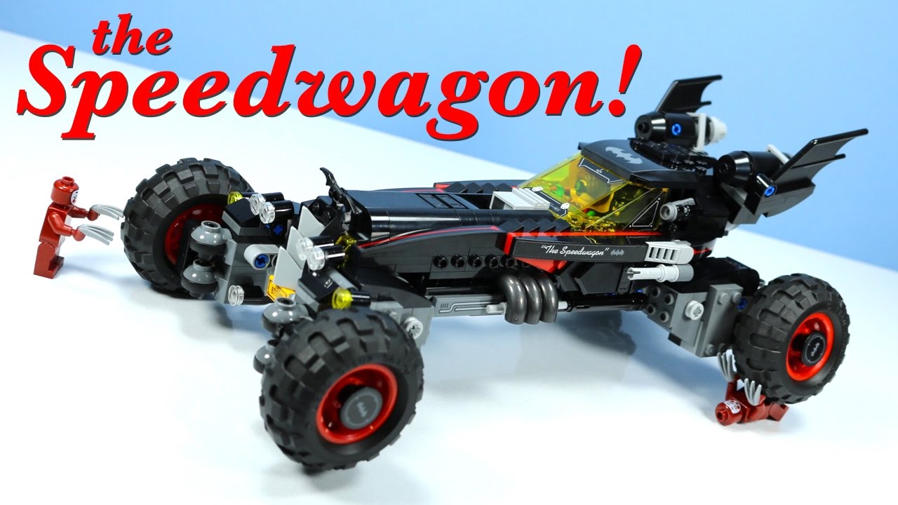 LEGO The BATMAN Movie Batmobile Set 70905 Speedwagon with Robin