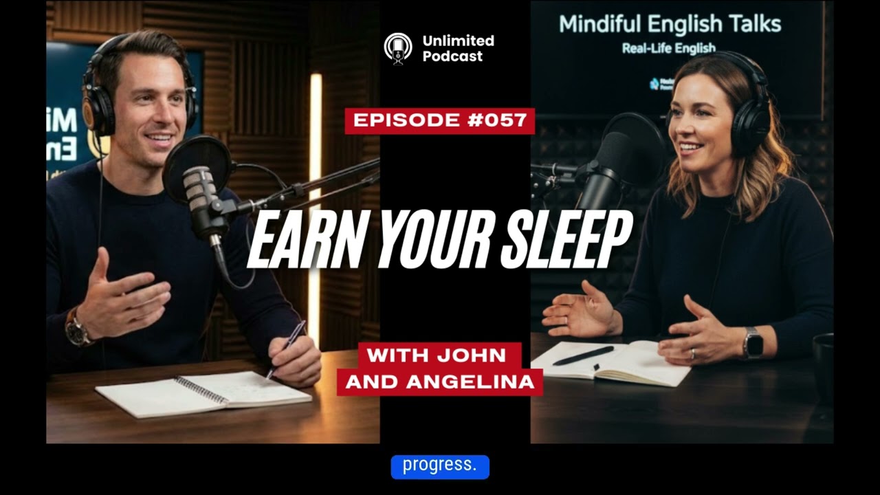 Earn Your Sleep | Mindful English Talks
