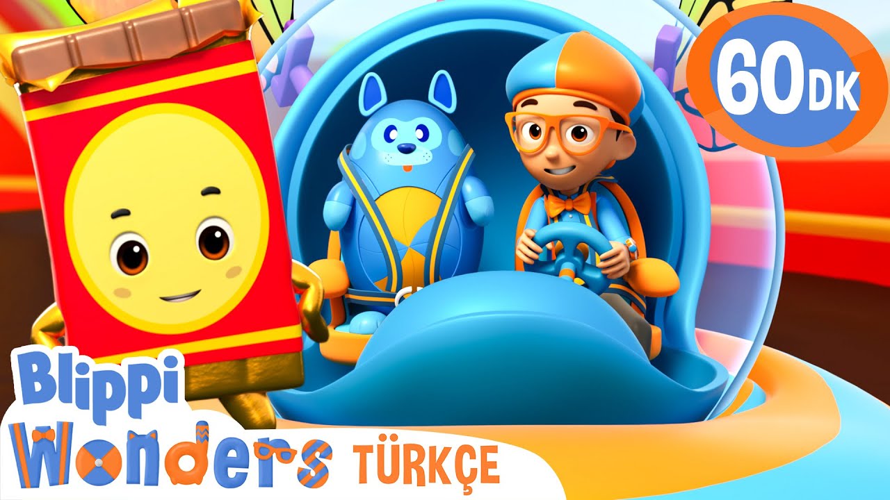 Blippi ile Çikolata Yapımı Macerası 🍫 | Blippi Türkçe - Çocuklar için Eğitici Videolar