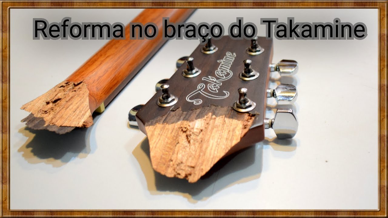 Braço Takamine quebrou - Mas o por quê?