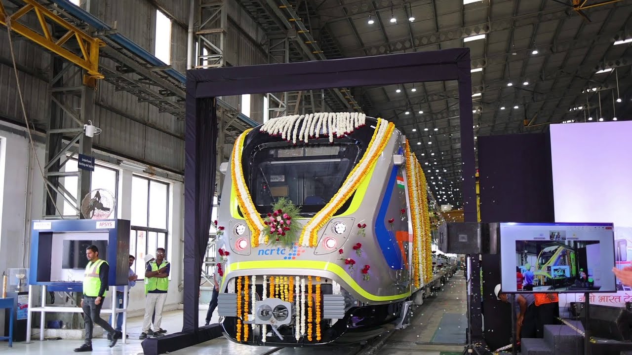 Alstom successfully delivers the first trainset for the Meerut Metro project