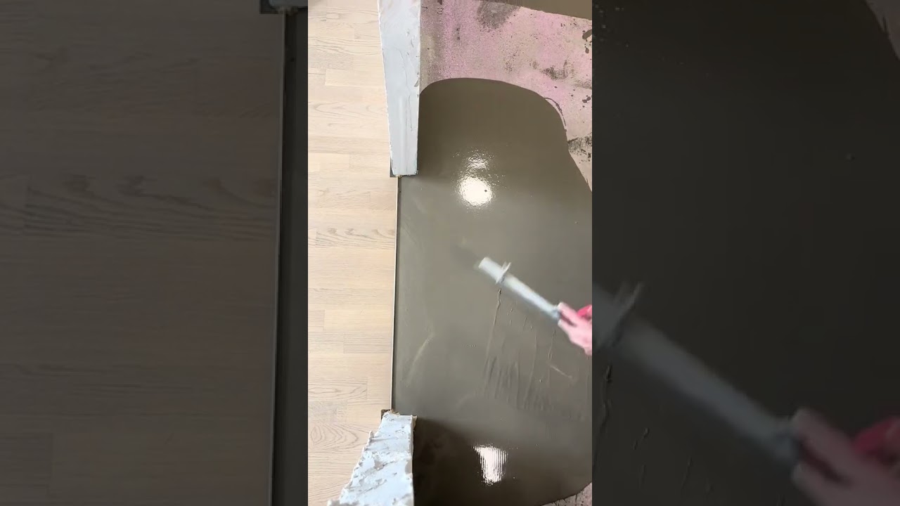 Parquet ♾️ vinyl  transition ##renovation##woodworking##construction