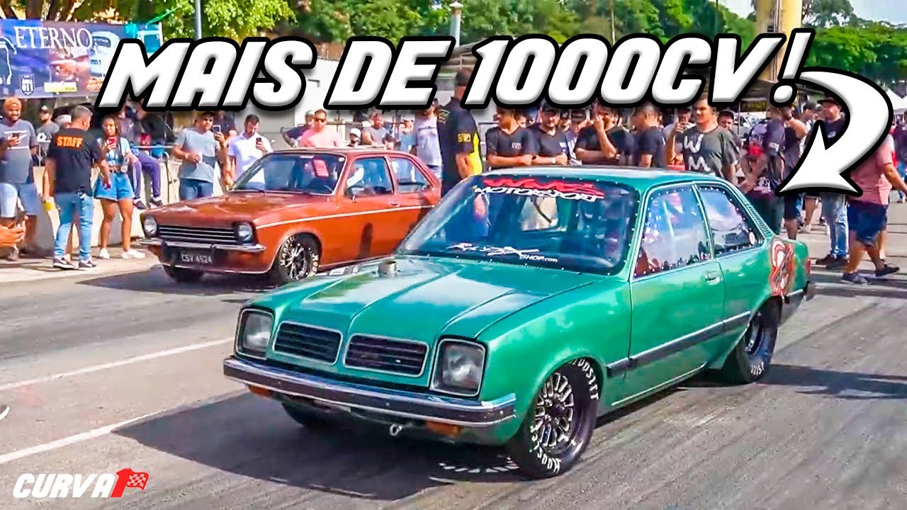 SEGUROU O CHEVETTE DE 1000CV NO BRAÇO!! 😱