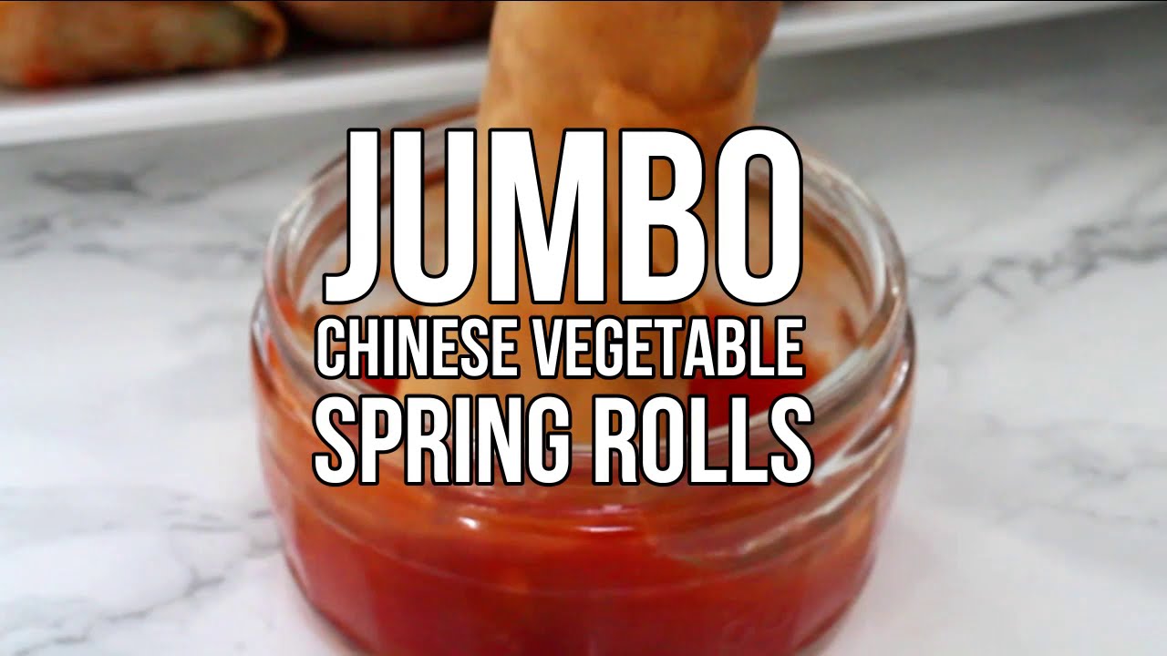 Jumbo Chinese Vegetable Spring Rolls