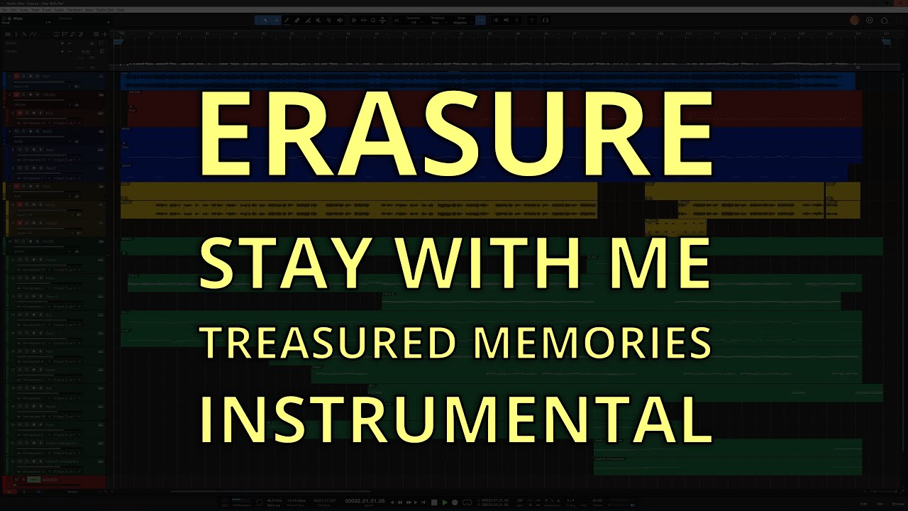 Erasure Stay With Me Treasured Memories Instrumental