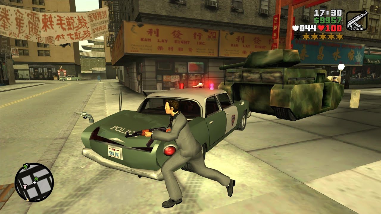 GTA Liberty Wiseguy -  Portland island Rampage + Six Star Escape