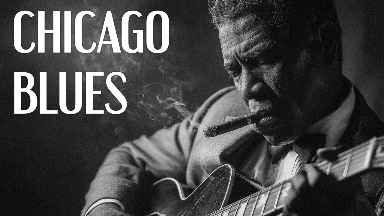 Relaxing Whiskey Blues Music 🎸 Legendary Chicago Blues Collection 2025 🎶  Slow Soul Blues Ballads