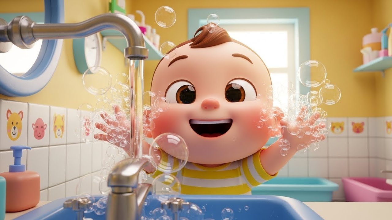 Washy-washy hands, splashy fun