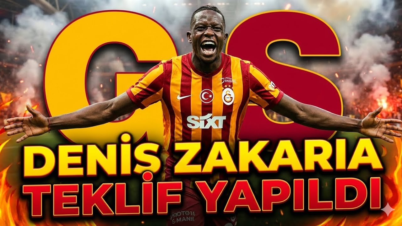 Resmi Teklif İletildi! ✅ Denis Zakaria Galatasaray'a Ne Katar? (Fayda/Maliyet Analizi)