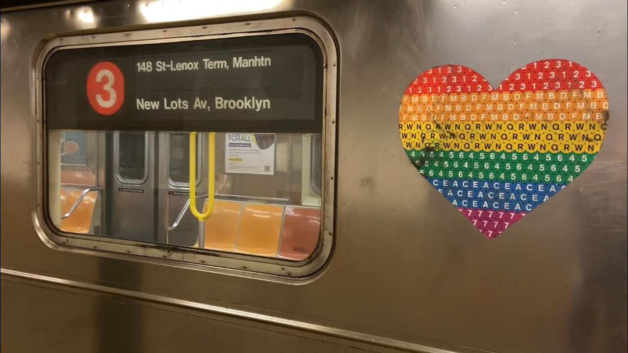 IRT Lenox Ave Line: (1) and (2) Train Action @ 135th Street (R62, R62A, R142)