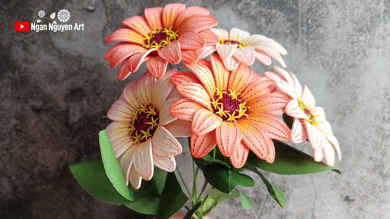 Quilling Zinnia | DIY