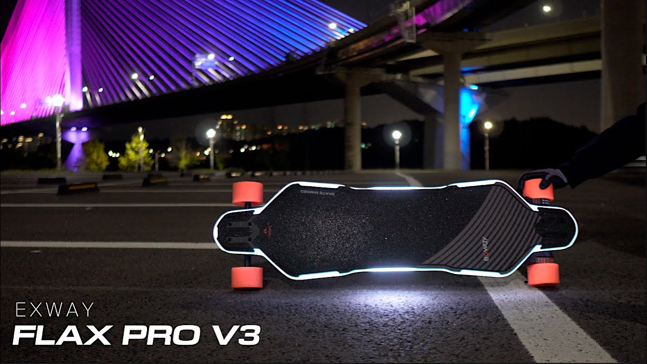 #305 Exway Flex Pro V3 - Classic Yet Unique Street Type Electric Skateboard