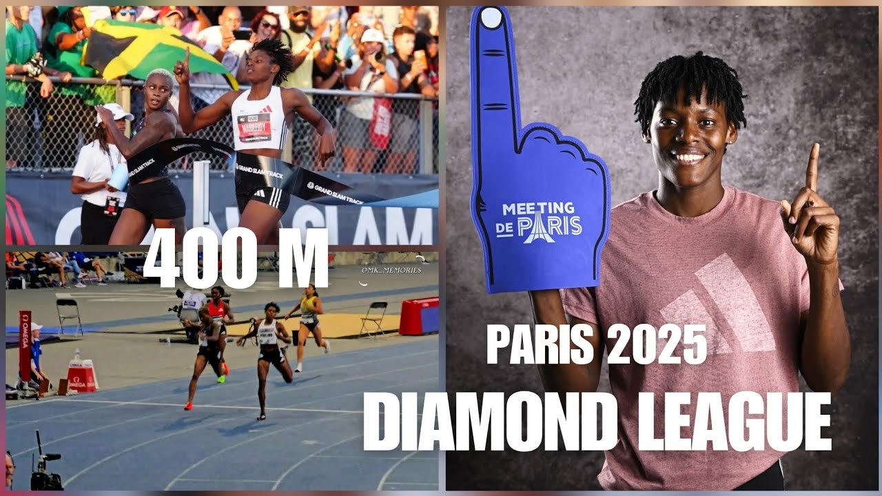 Paris Diamond League 2025 - 400m Women's Final – Paulino vs Naser: Photo Finish!