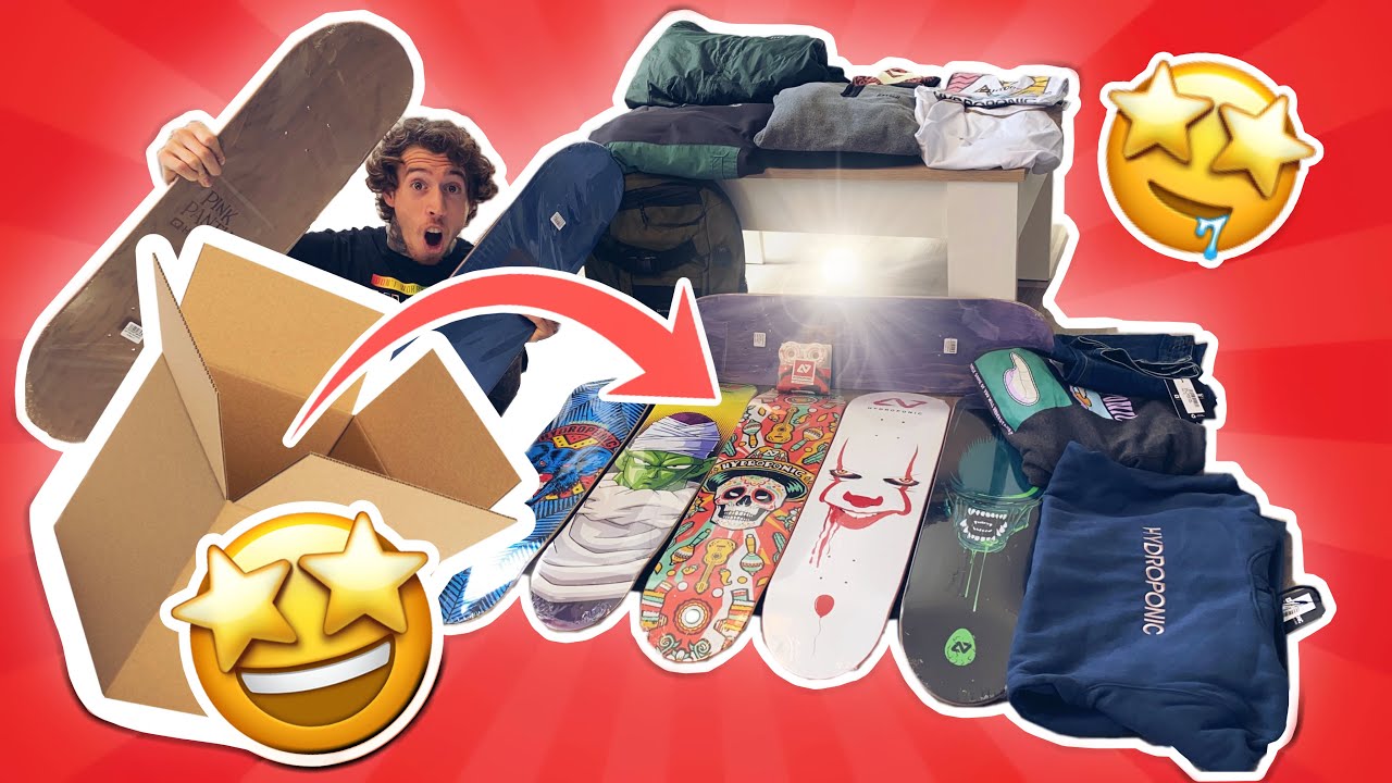 TENGO SPONSOR‼️ ABRIMOS SPONSOR PACK ‼️ SKATE Unboxing